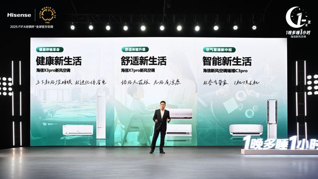 ：海信空调以新风科技守护深度睡眠尊龙凯时·中国网站1晚多睡1